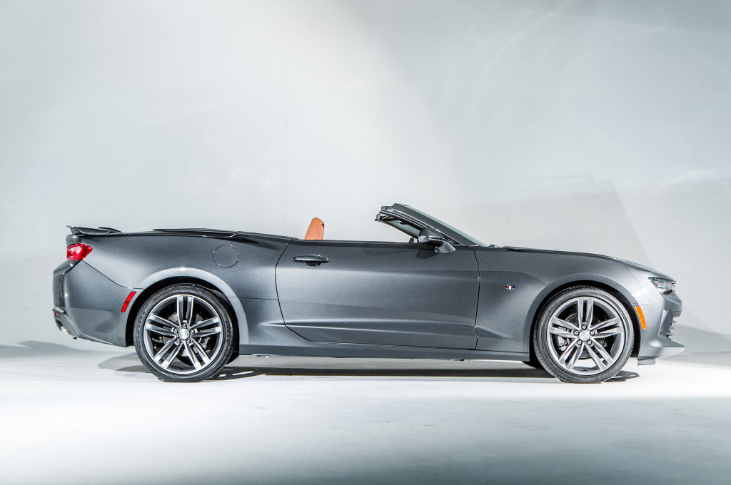 2016 Chevrolet Camaro Convertible side profile