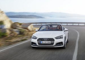 The premiere of the new Audi A5 Cabriolet completes the new generation of the A5 family. Up to four people can enjoy intense driving pleasure on board the open-top mid-sized model.