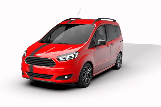 Ford Tourneo Courier Blackline 1