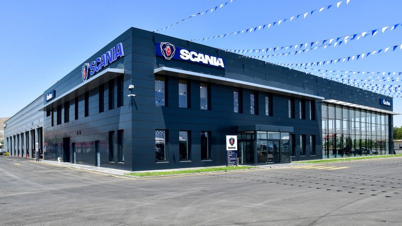 turkiye nin en buyuk scania tesisi kayseri de acildi