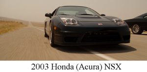 2003 HondaAcura NSX