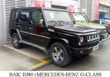 BAIC BJ80 MERCEDES G CLASS