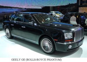 GEELY GE ROLLS ROYCE PHANTOM