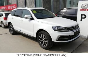 ZOTYE T600 VOLKSWAGEN TIGUAN