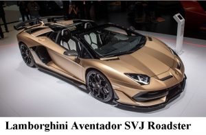 2 Lamborghini Aventador SVJ Roadster