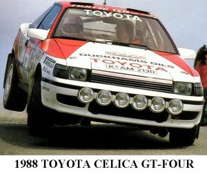 1988 TOYOTA CELICA GT FOUR