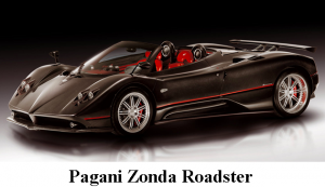 pagani zonda roadster