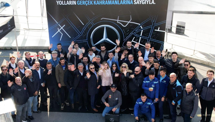 Mercedes-Benz Türk 2024 Dünya Şoförler Günü’nü Kutladı